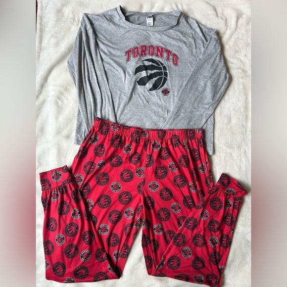 Women’s NBA Toronto Raptors Pajama Set - Picture 1 of 4